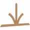 Ekena Millwork Richland Timber Gable Bracket, Western Red Cedar, 108"W x 58"H x 1 1/2"D x 5 1/2"F, 13/12 Pitch GBW108X58X0206RIC00SWR - alternate 4